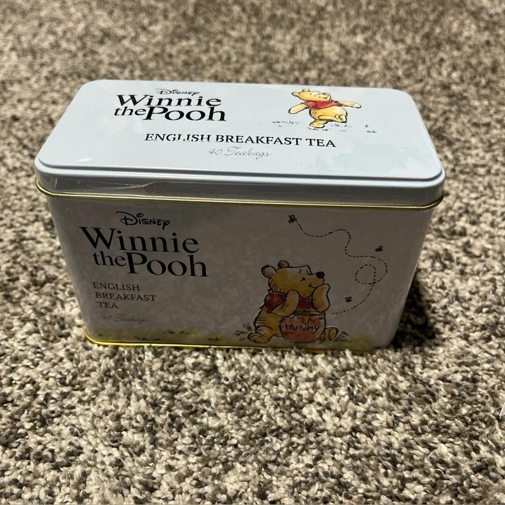 Sealed Disney Winnie the Pooh English Breakfast Tea 40 Teabags Giftable